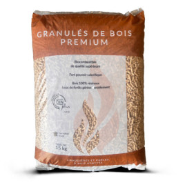 Granulés de Bois 15 kg - Pellet Pas Cher, Prix Imbattable